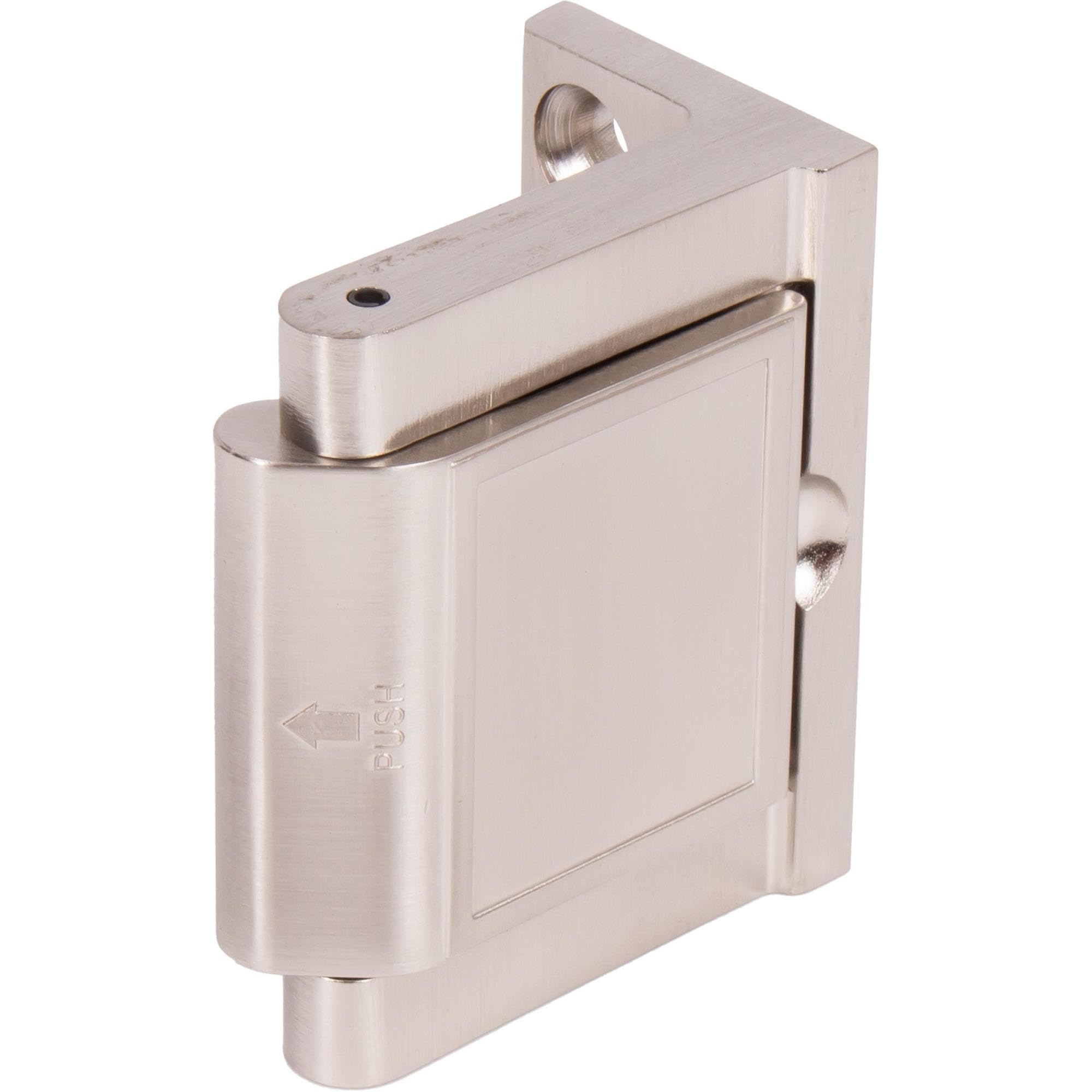 Stone Harbor Hardware Privacy Flip Door Guard, Satin Nickel