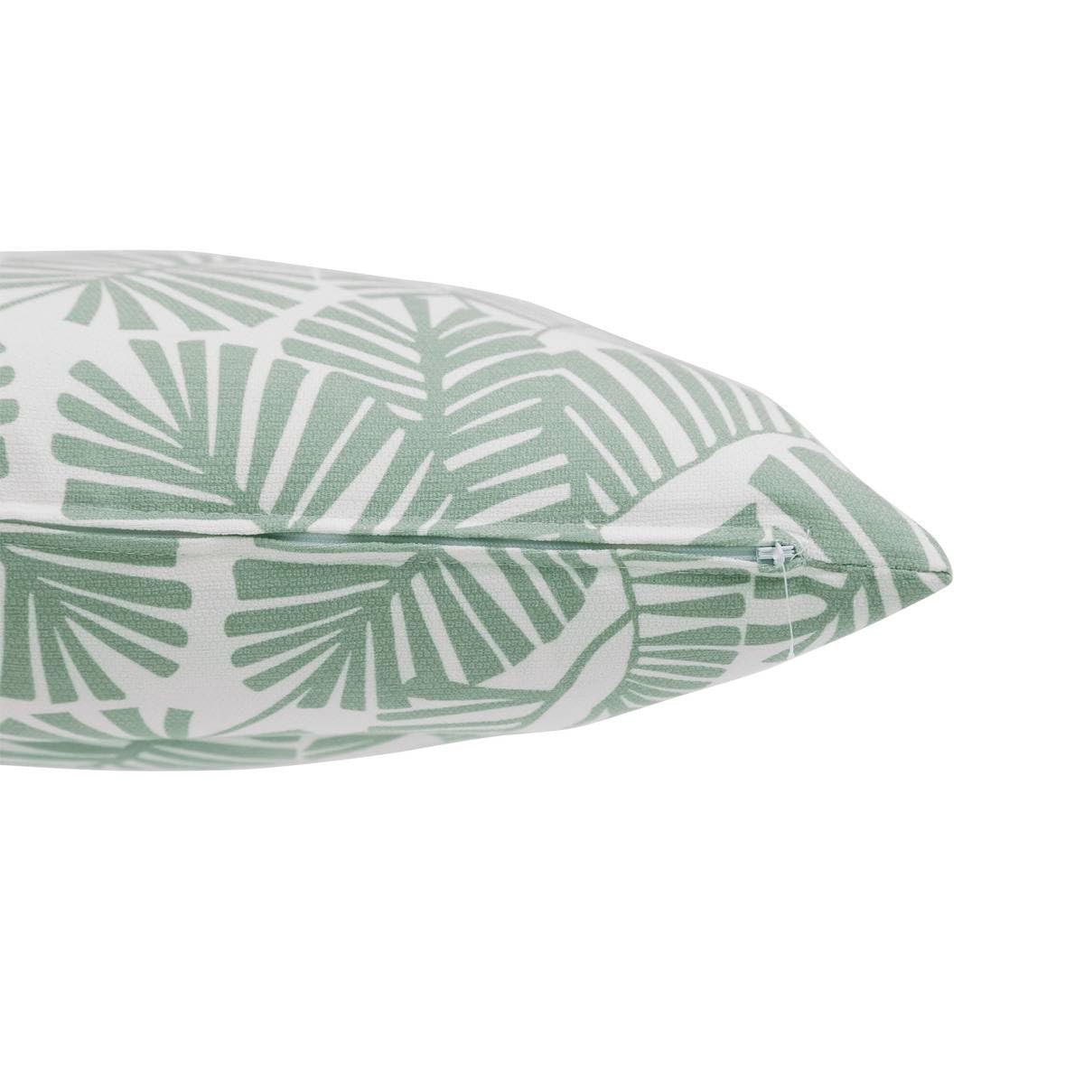 Hespéride - Coussin FYLIE 40X40CM Palmier Vert DE Gris