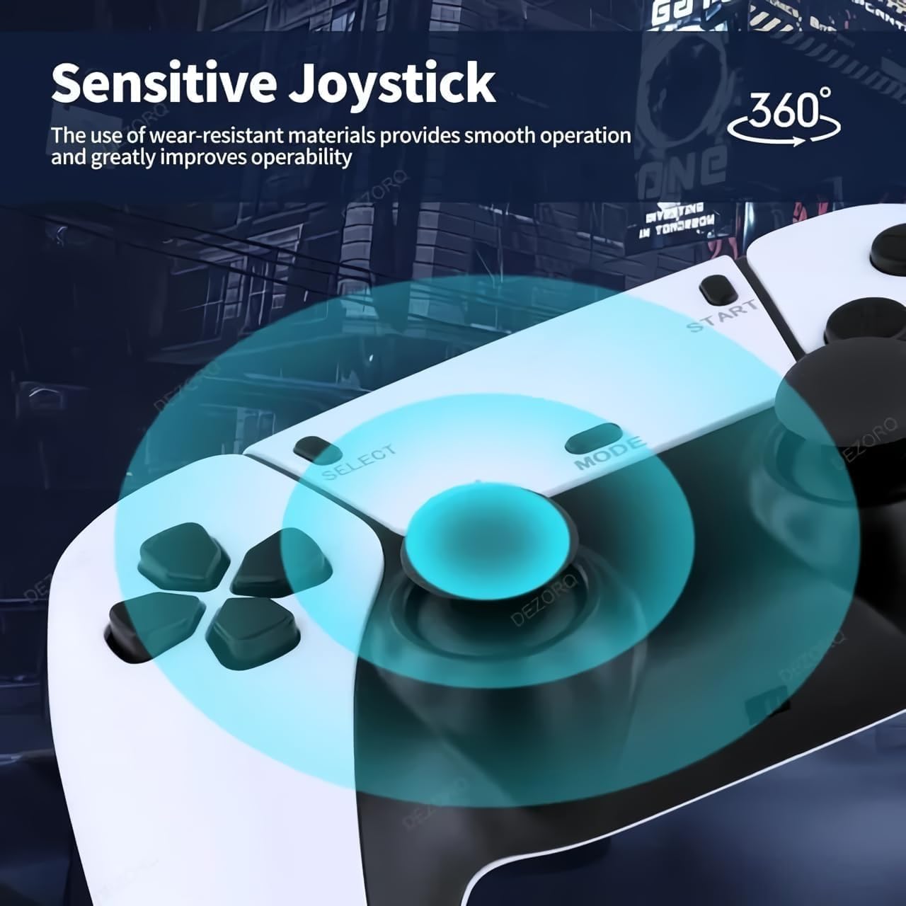NEXTPRO Wireless Retro Game Console Stick with 20,000+ Built-in Classic Games - Plug & Play HDMI Output, 9-in-1 Emulator System, Dual Wireless Controllers, 4K TV Support 3