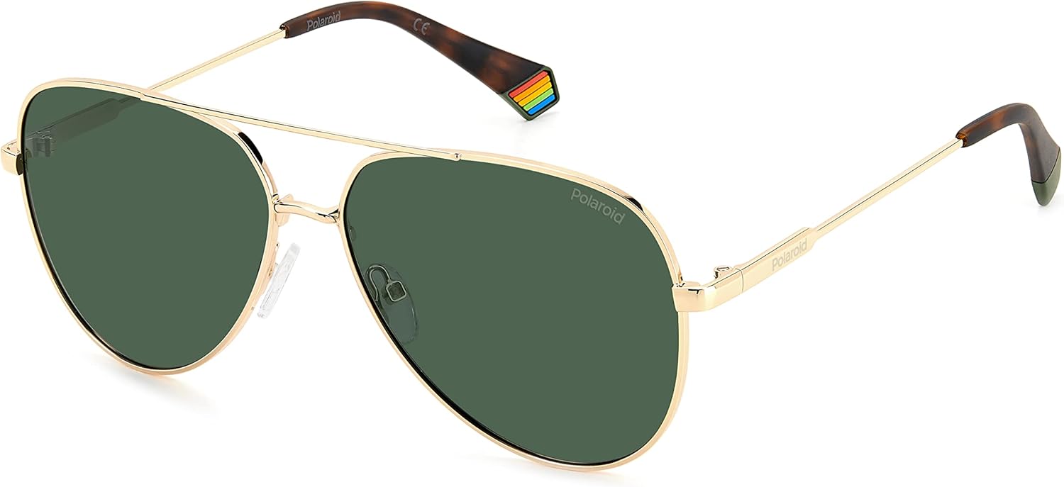 POLAROID PLD 6187/S J5G GOLD 60/14/145 UNISEX Sunglasses