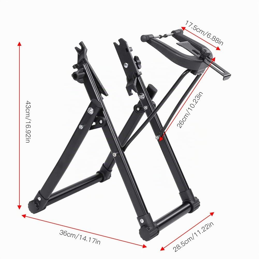 Soporte para rueda de bicicleta, accesorios de mantenimiento para bicicleta de 16 a 29 pulgadas