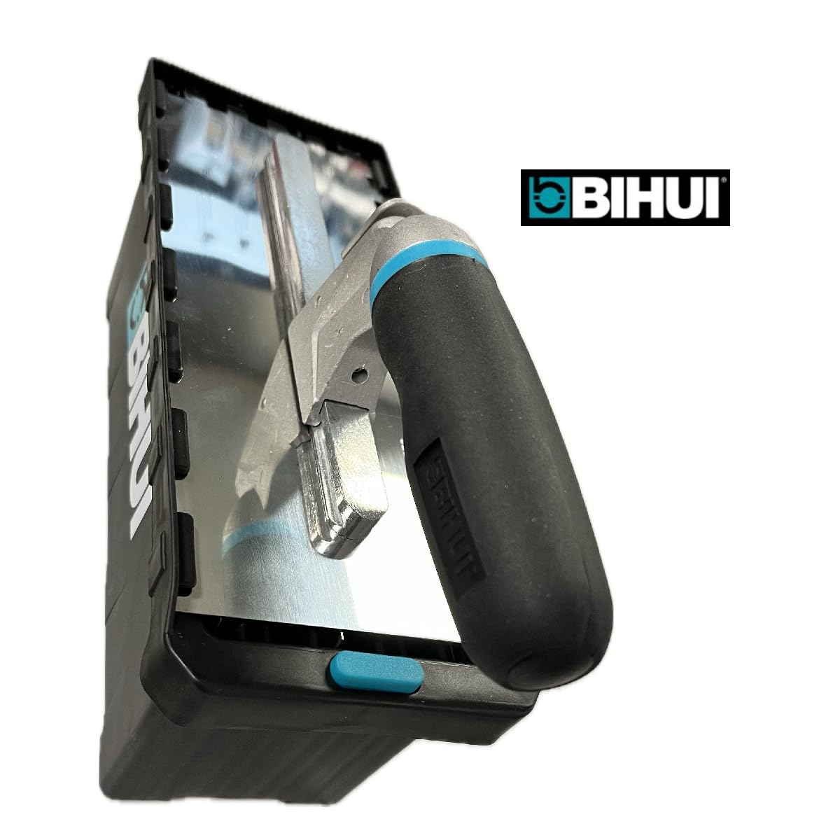 Set di Spatole Dentate BIHUI - 6 Spatole per Stuccatura da 280x115mm - Spatole in Acciaio Inox per Colla - Dimensioni 6, 8, 10, 12, 10x20mm.