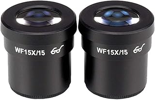 Parco Scientific PA-ES310 WF15X/15 Pair of Wide-Field Eyepieces (30mm) for Stereo Microscopes (Suitable for XMZ Series)