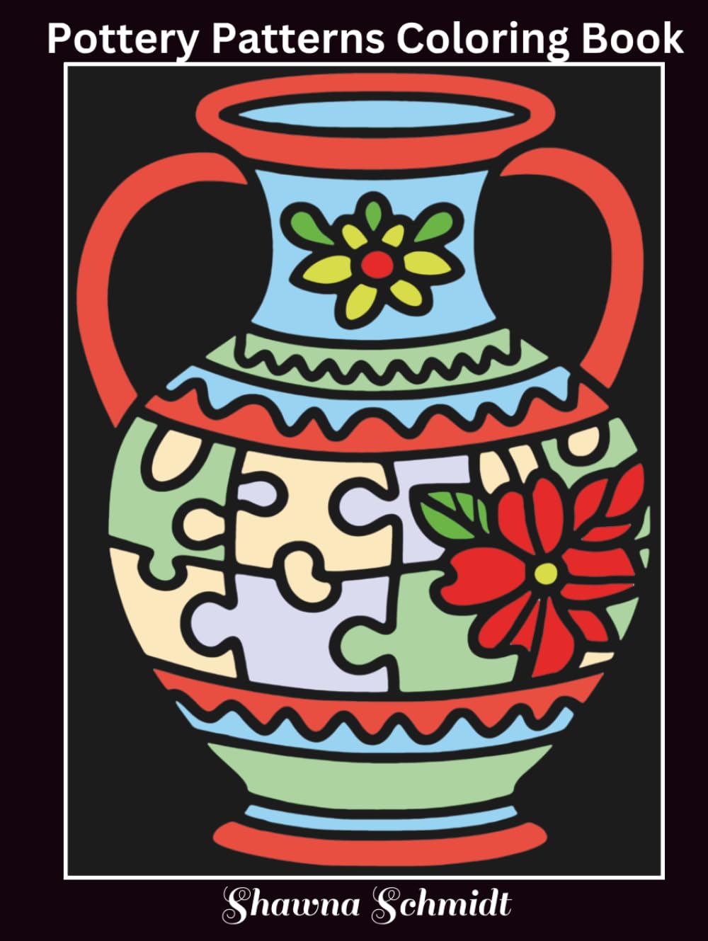 Pottery Patterns Coloring Book: Pottery with Beautiful Patterns