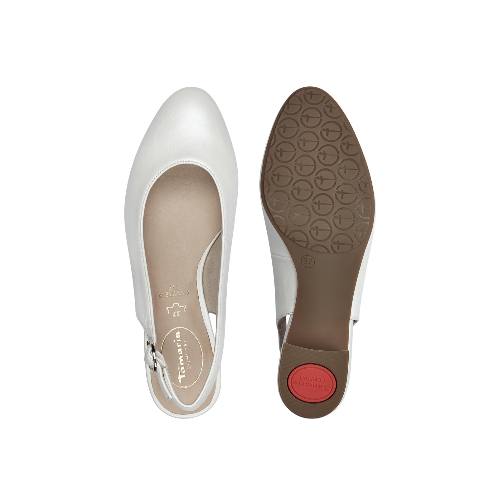 Tamaris Comfort Escarpins Slingback Femme Cuir élégants