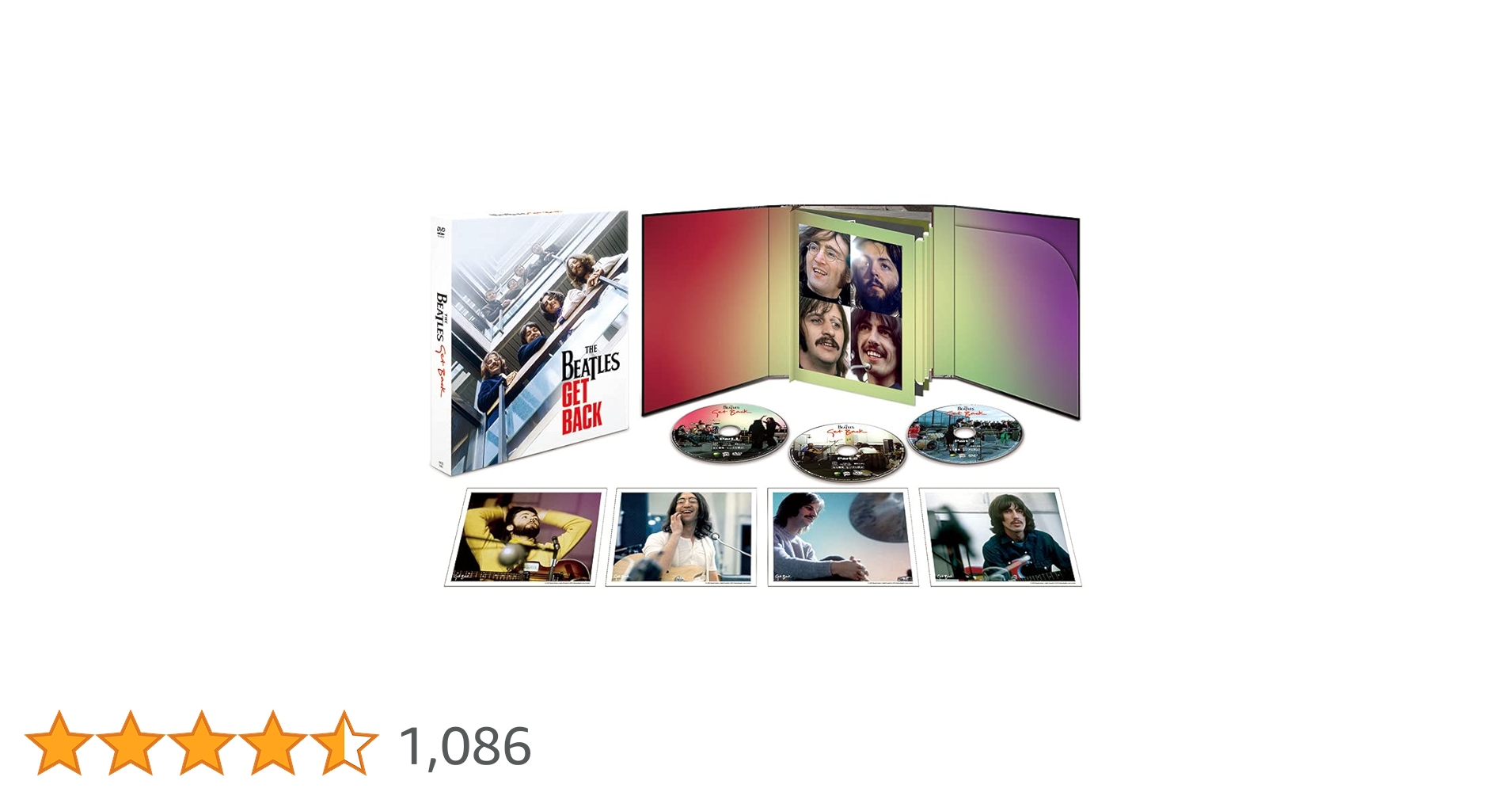 Amazon.co.jp: ザ・ビートルズ:Get Back DVDコレクターズ・セット