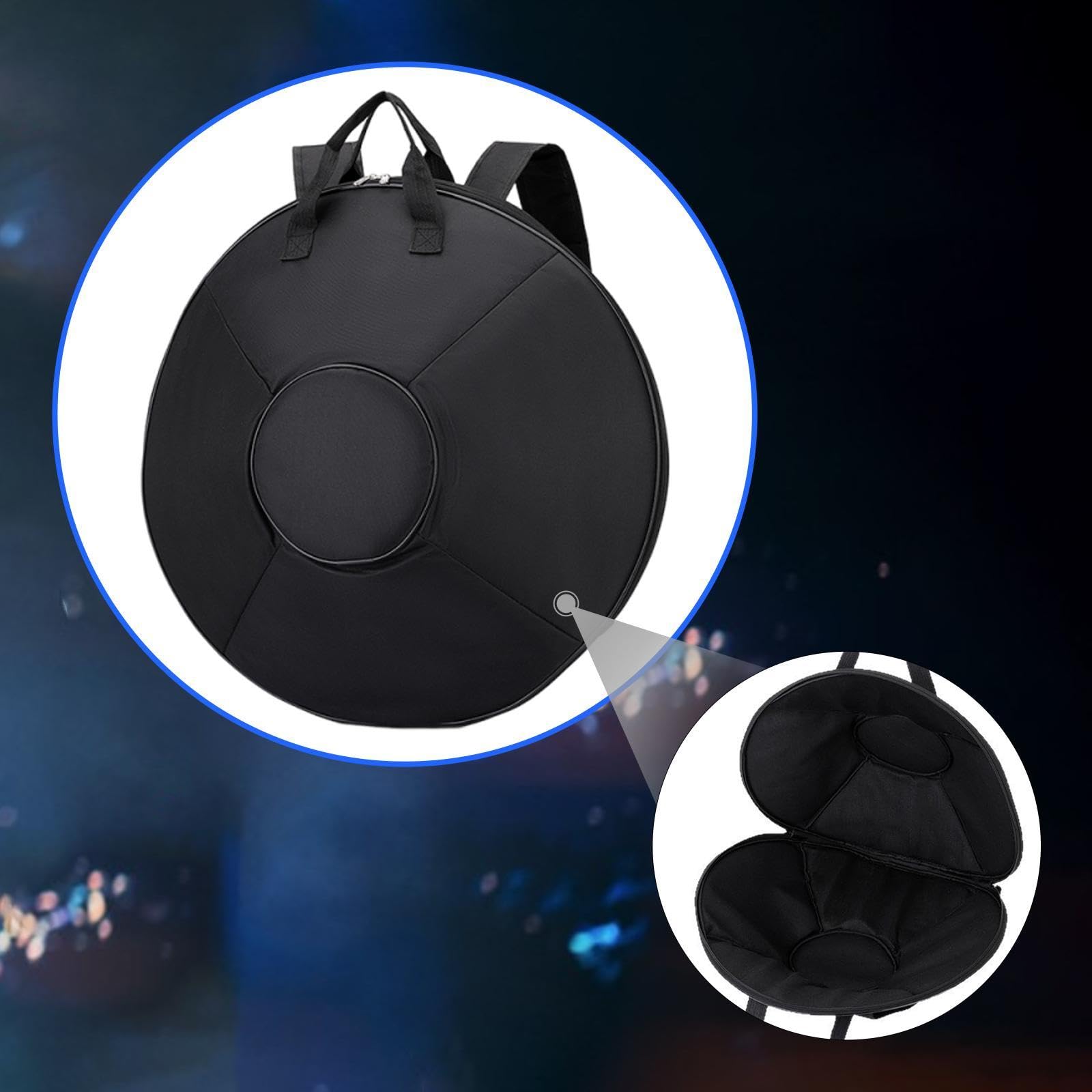 Borsa per Tamburo Handpan, Custodia Professionale Portatile in Tessuto Oxford per Tamburo Handpan