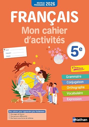 Mon cahier d'activités 5e Français