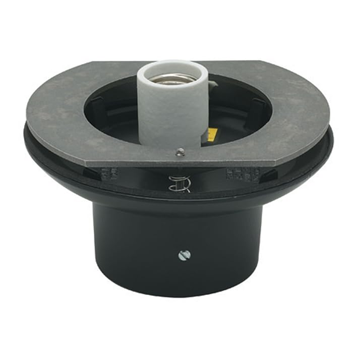 Buy Solus S1721BK Black Aluminum Wing Clip Post Top Fitter for 3' Post, Fits Globes and Acorns