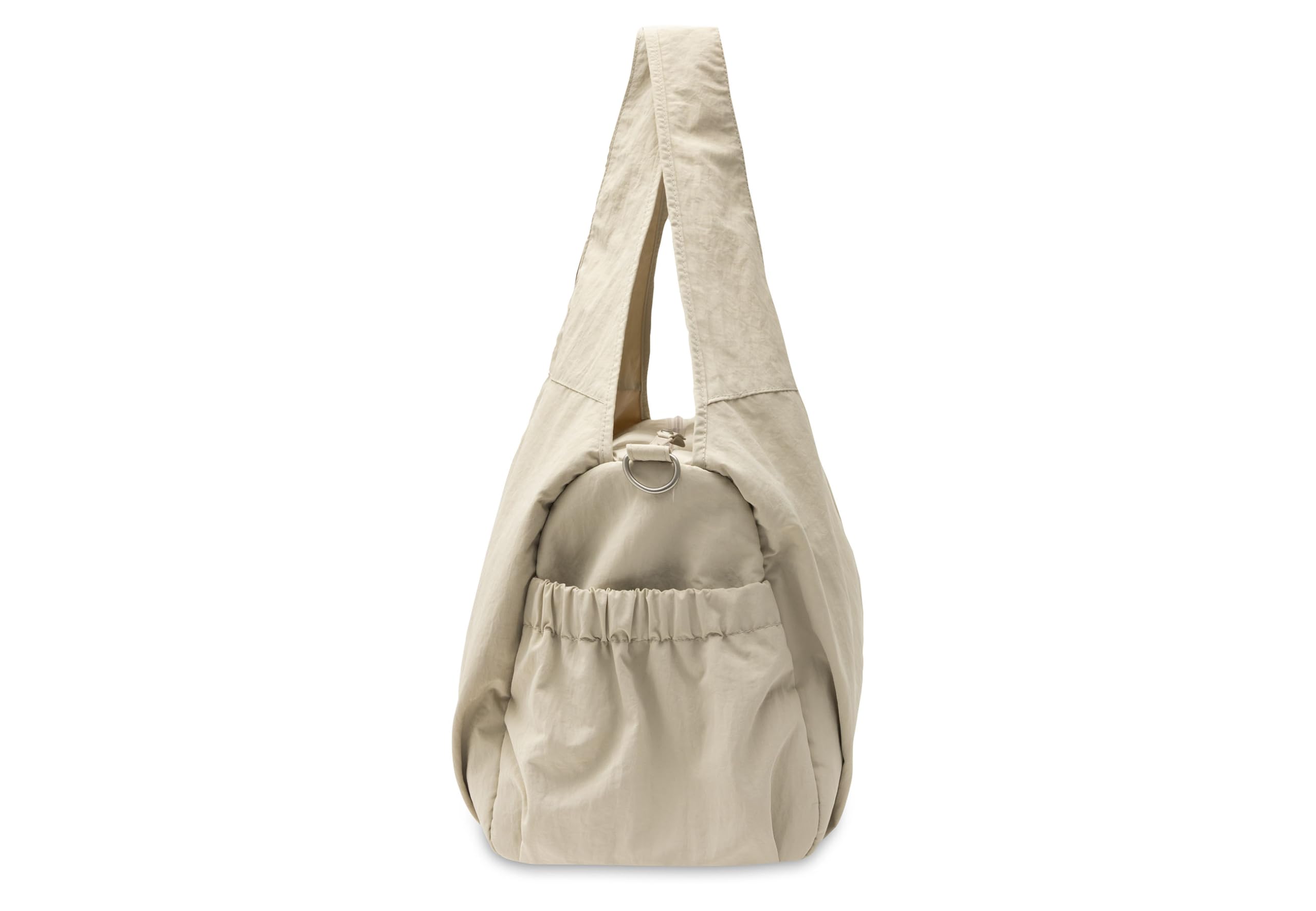 Jollein Wickeltasche Urban – Warm Sand – Moderne Wickeltasche – Wasserabweisend & Pflegeleicht – Mit Schultergurt & Wickelunterlage – 40x20x25cm