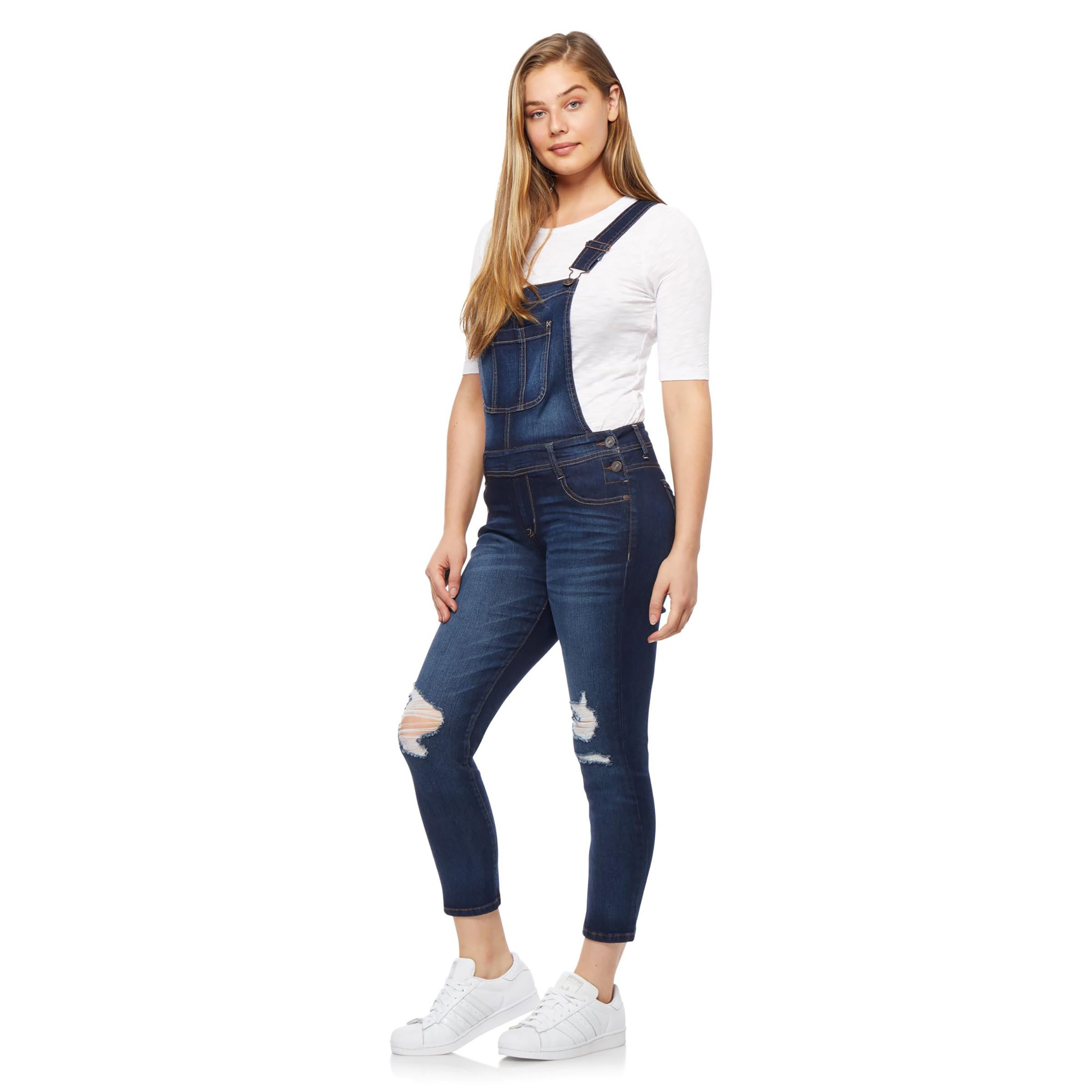 WallFlower Overoles Vaqueros de Pierna Ancha Mono Mujer (Pack de 1)
