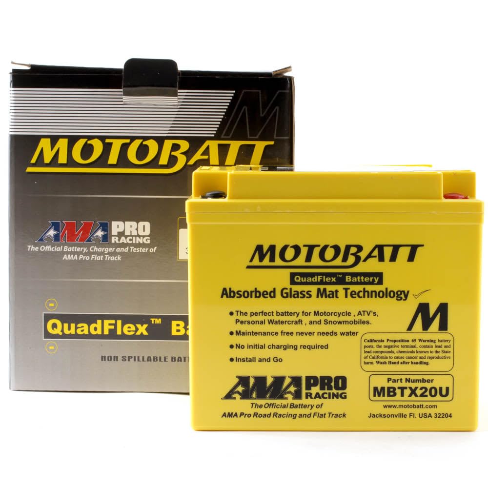 Bateria Motobatt Mbtx20u 12v 21ah Cca320ah Ce U
