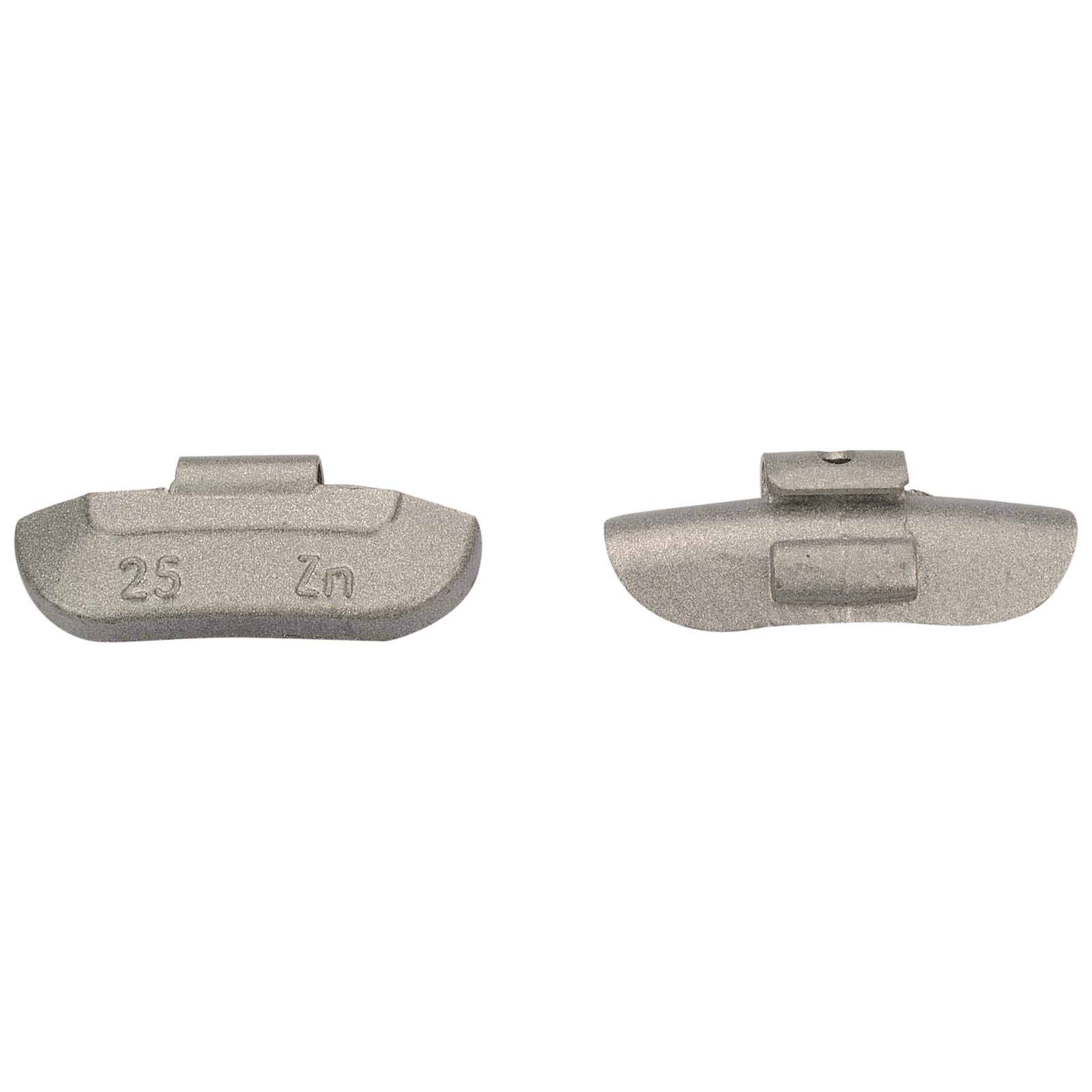HASKYY 100x 25g Schlaggewichte Stahlfelgen Auswuchtgewichte Wuchtgewichte Gewichte 25 Gramm