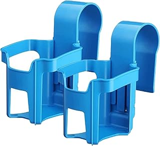 2 Pack Storage Theory Poolside Cup Holder Pool Cup Holder Pool Drink Holder Pool Phone Holders No Spill Sturdy Pool Drink Holder Accessories for Most Above Ground Pools or Less Round Top Bar