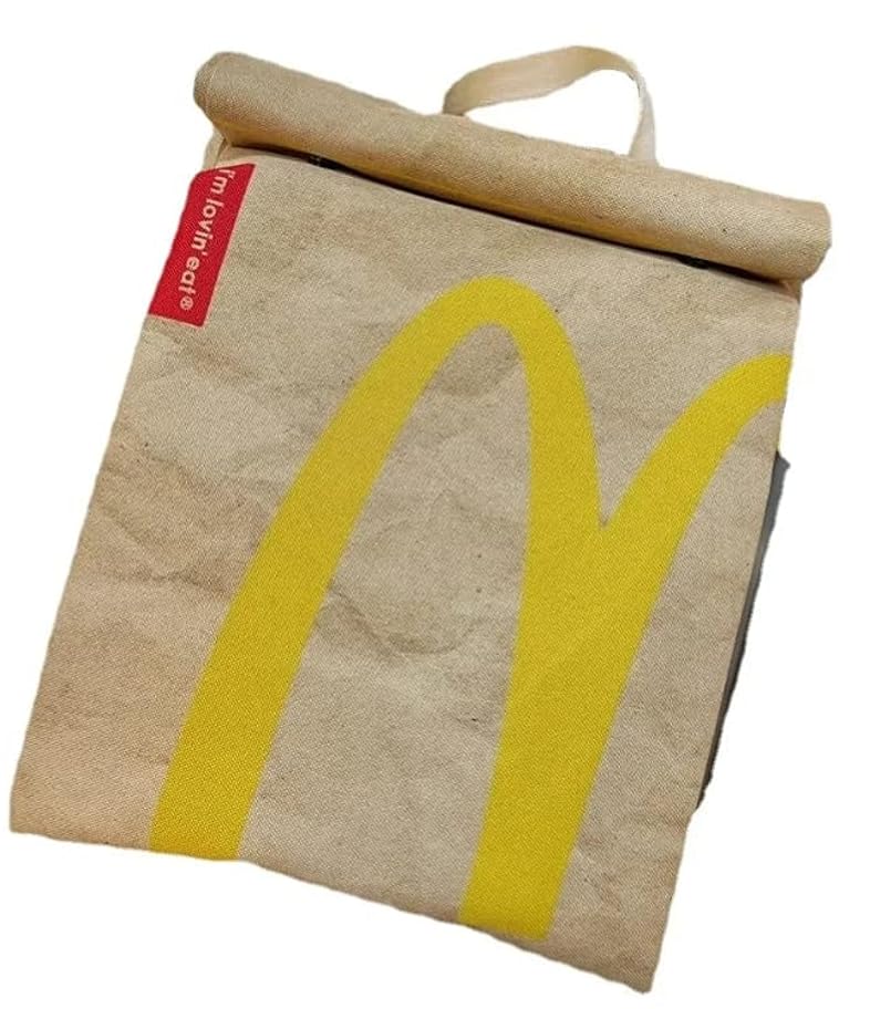 Mochila McDonald's de Lona – Diseño Exclusivo Inspirado en Papas Fritas |...