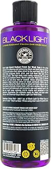 Chemical Guys CWS61916 Black Light Foaming Car Wash Soap(Works with Foam Cannons, Guns or Bucket Washes)Safe for Cars,Trucks,Motorcycles,RVs&More,16 fl oz, Cherry Scent(packaging may Vary)