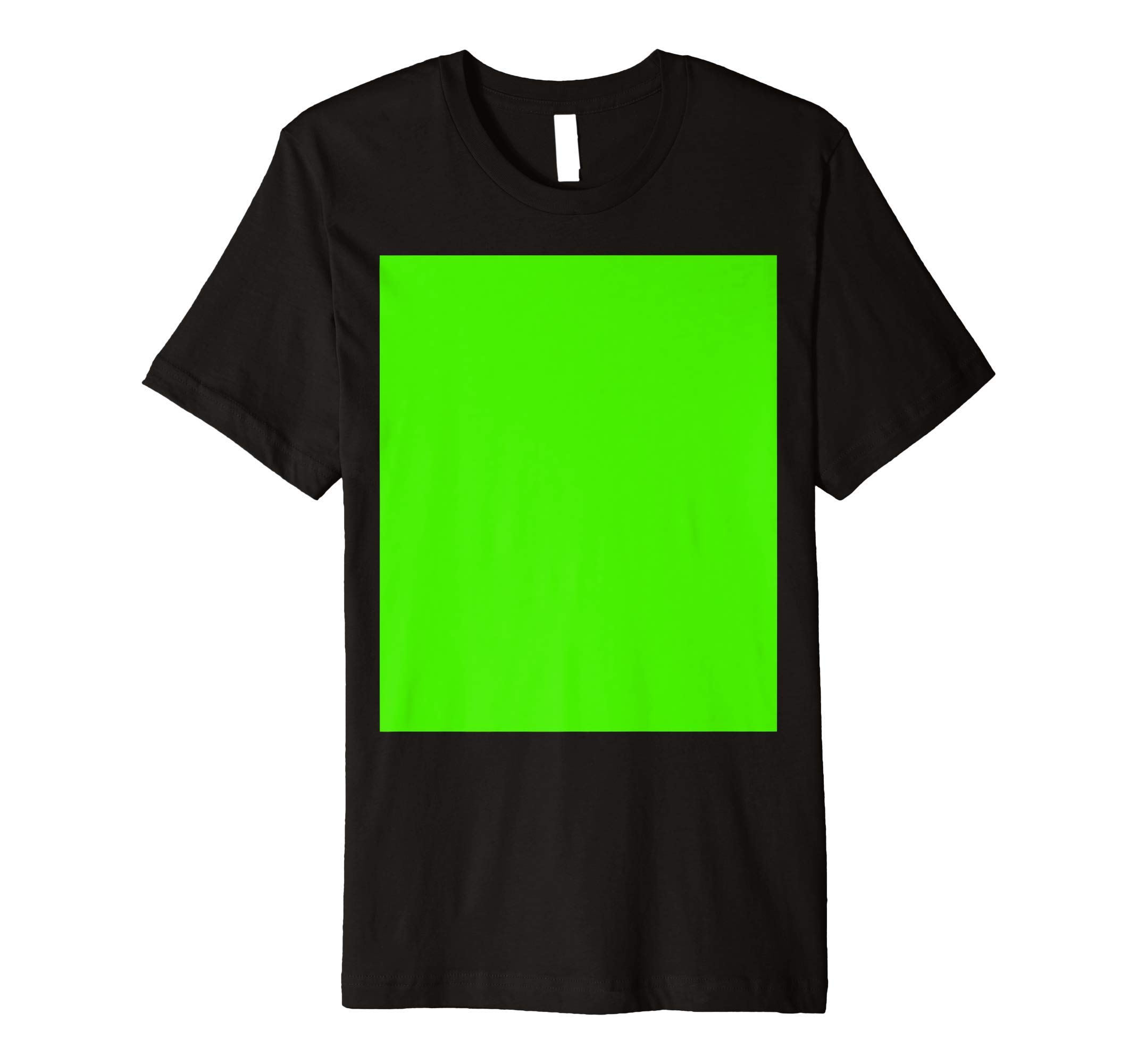 Green screen design projection colour purity key Premium T-Shirt