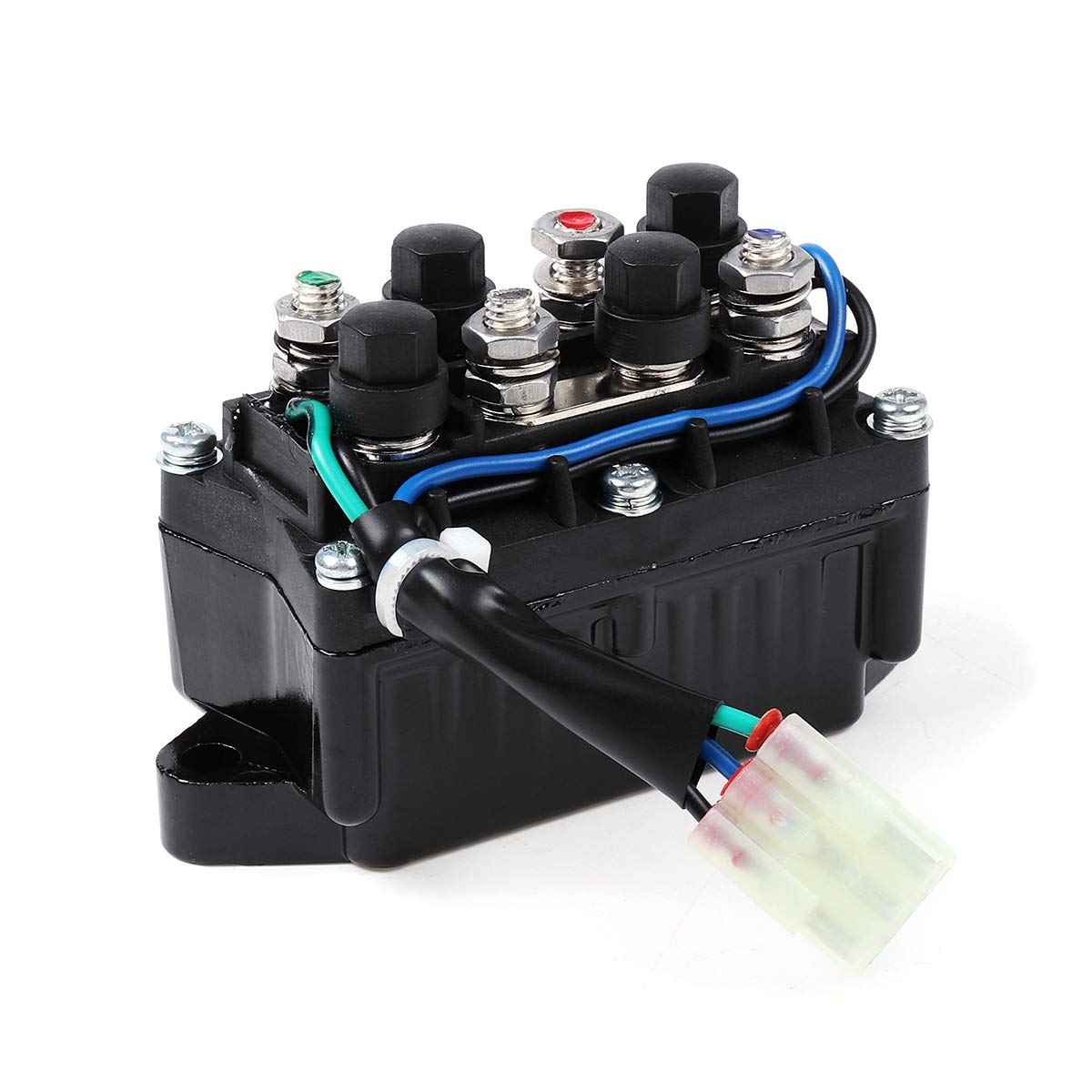 ZHANGAO ATV Winch Solenoid Assembly For Arctic Cat 0409-066 6639-894 1436-066 1436-805 Accessories Spare Parts Decoration Tools
