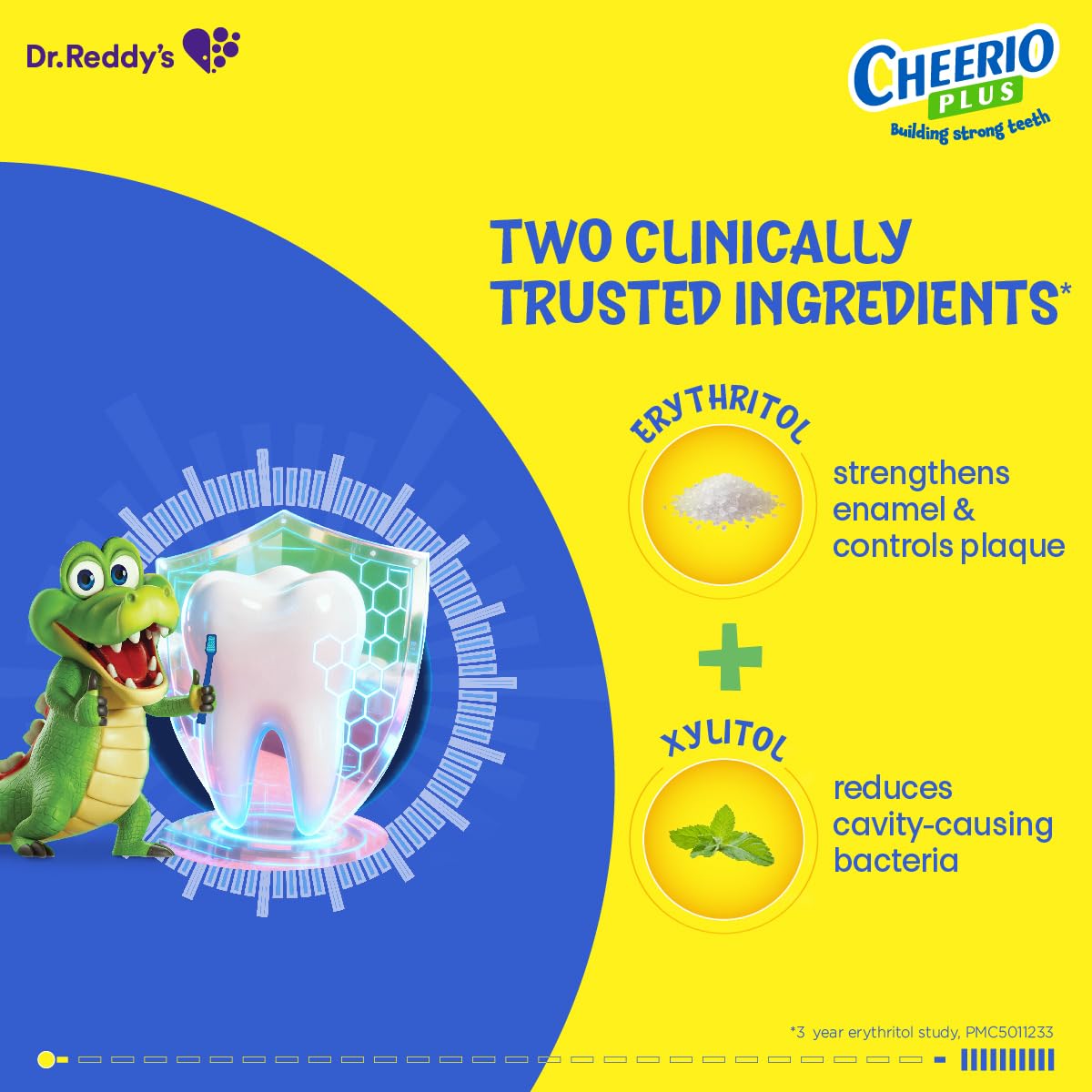 Cheerio plus Bubble fruit toothpaste 75 gm 3