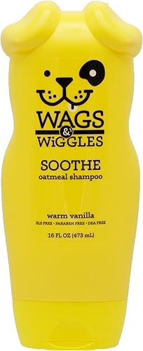 Miniatura 4 de Wags & Wiggles Cleanse Champú hipoalergénico  Champú hipoalergénico para perros con piel sensible, champú para mascotas  Champú limpiador para