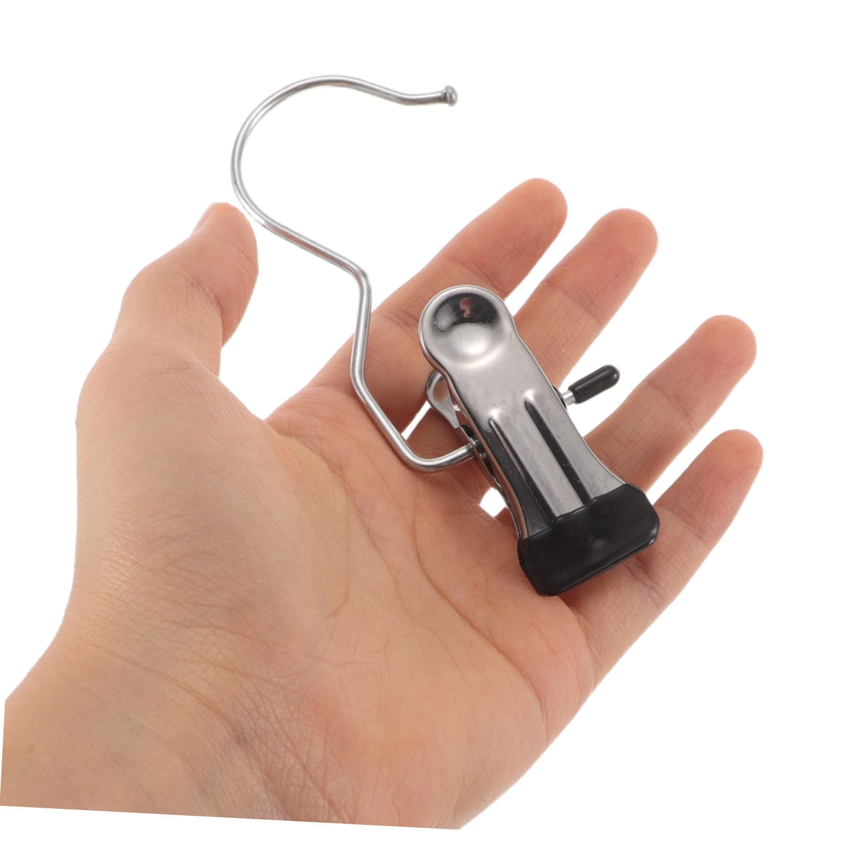 Pinzas de Gancho para Ropa de Acero Inoxidable, 80 Piezas