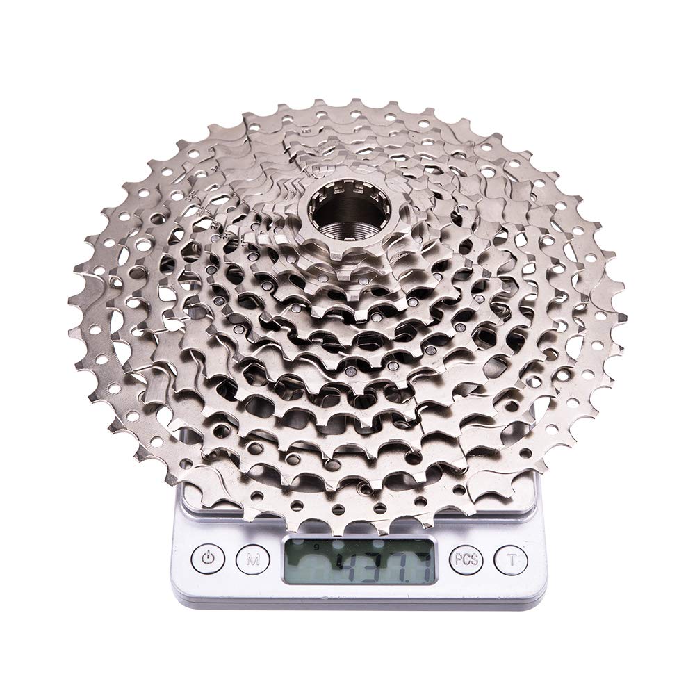 Cassettes Y PiñOnes Piñón de Casete 11 velocidades for Bicicleta montaña, 9-42T, Ligero, Plateado, 9-42, Acero, s, 42 T, V