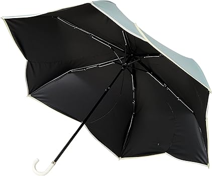 Amazon | Francfranc フランフラン バイカラーパイピング 折りたたみ傘