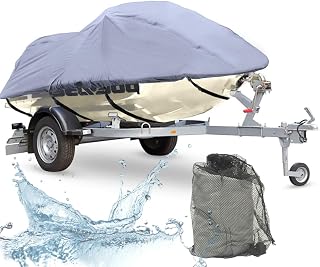 Formosa Covers Trailerable Jet Ski Cover Personal Watercraft PWC Storage Compatible with Sea-Doo, Yamaha, Kawasaki, Polaris, Wet Jet, Honda, ARTCO fits up to 140" (Charcoal Grey)
