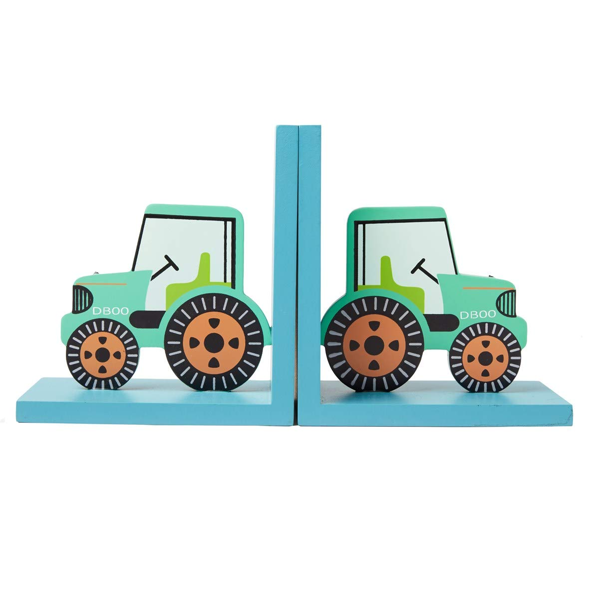 & sass belle serre-livres en forme de tracteur