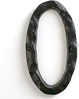 Vista 39 de NACH Números de casa para exterior, números de dirección negros de 5.5 pulgadas para casa - Número 3 - Números rústicos para exteriores