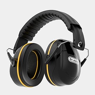 Noise Reduction Ear Muffs, Ear Protection Noise Cancelling Headphones for Adults, Kids Autism Sensory, 31dB Hearing Protection Earmuffs for Shooting Gun Range, Mowing, Fireworks, Garden Work