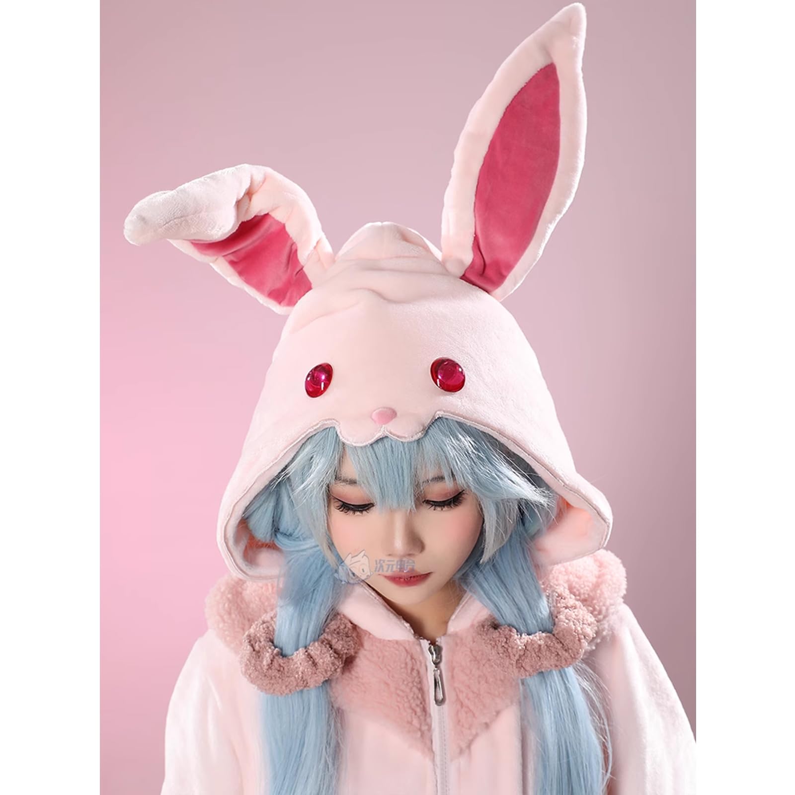 Amazon.co.jp: 初音ミク周辺 パーティーウサギ服 MIKU風 コスプレ衣装