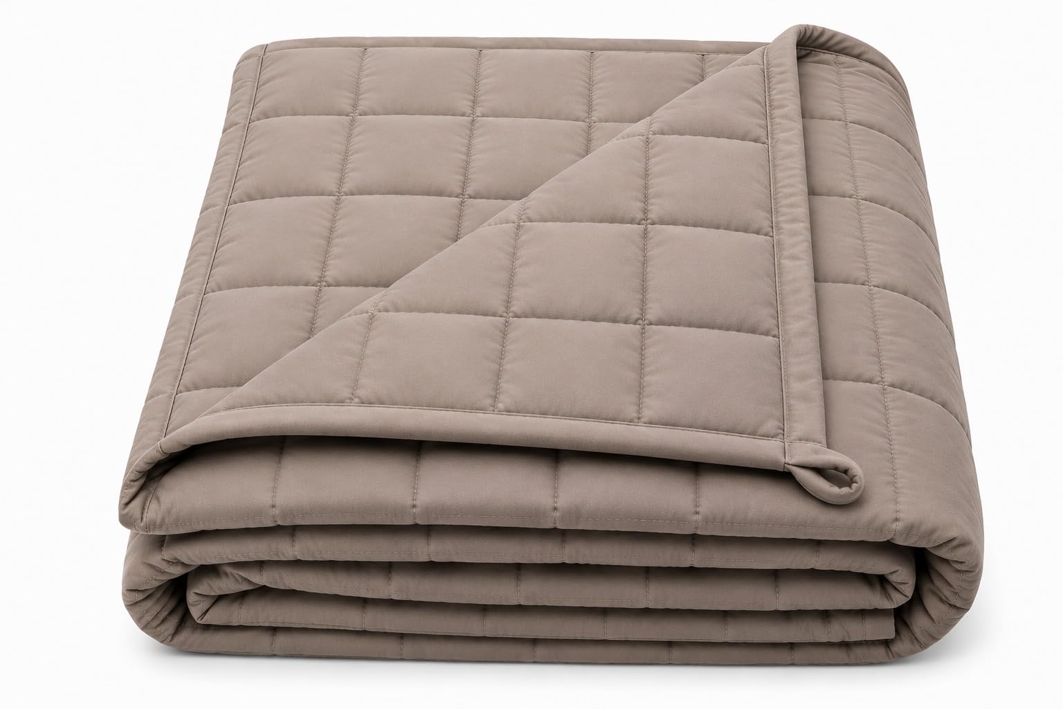 Cooling Weighted Blanket for Kids & Teens with Removable Cover, Breathable Microfiber with Premium Glass Beads for Deep Sleep,Stress Relief & Relaxation (Taupe, 42x60 inch,7LB)-image-34