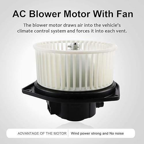 Miniatura 2 de Motor del ventilador del calentador del AC con jaula de ventilador para Chevrolet Aveo 2004-2011, Chevrolet Aveo5 2009-2011, Pontiac G3 2009 -