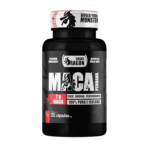 Maca Peruana Negra Premium Snake Dragon