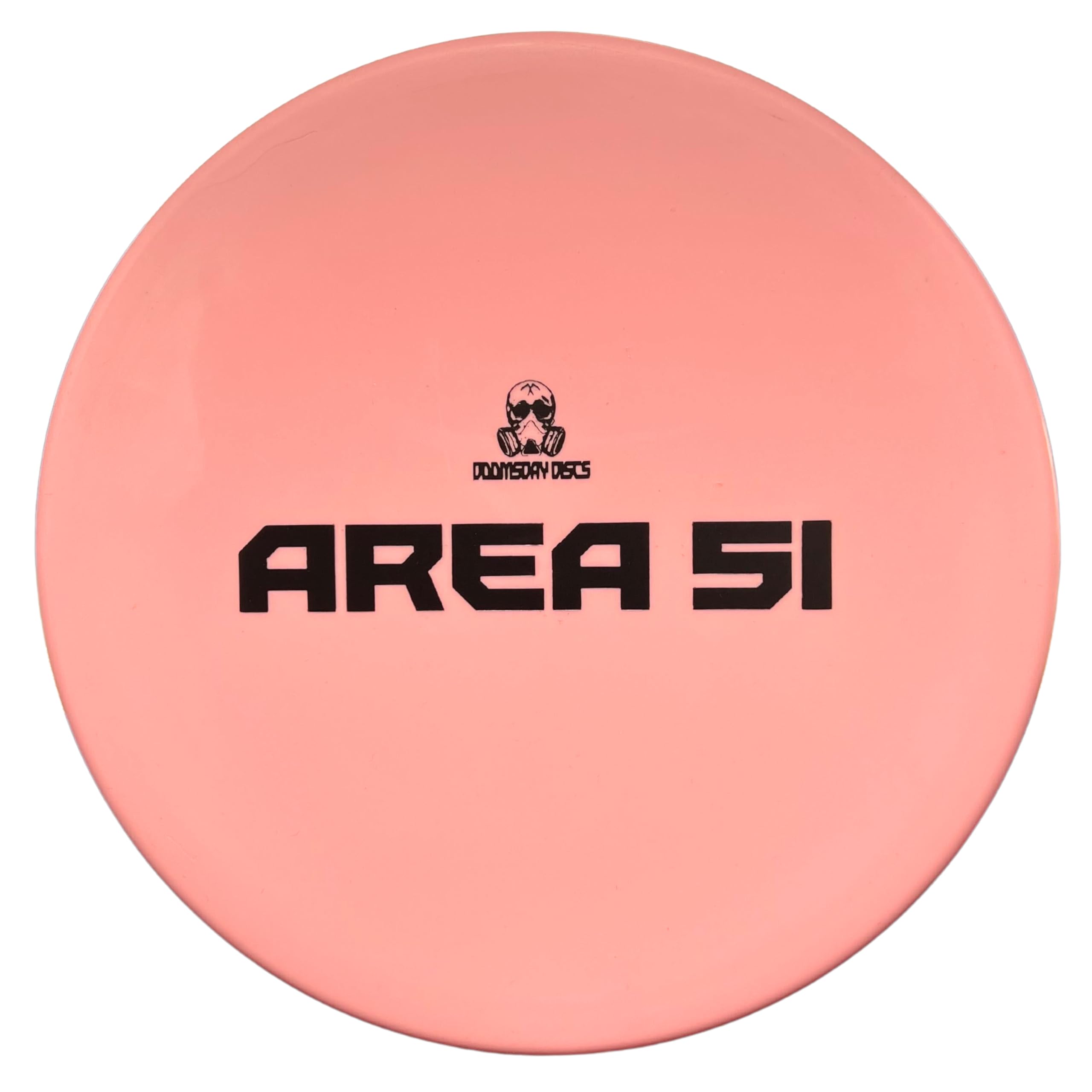 DOOMSDAY DISCS Area 51 | Stable Disc Golf Putter and Approach Disc | Soft Grippy Plastic (Pink)