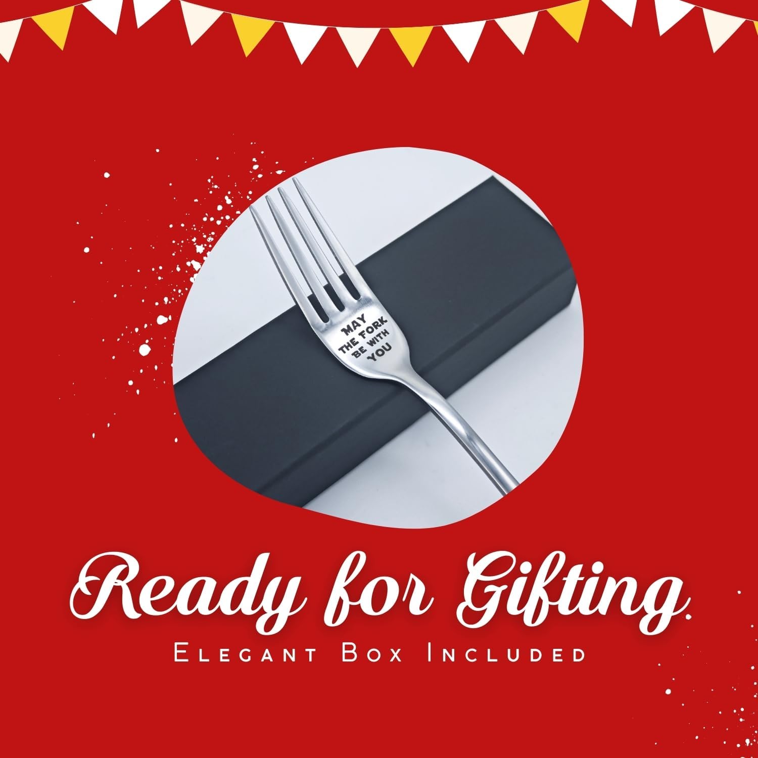 May the Fork Be With You Stainless Steel Fork with Gift Box — Amazon image 6