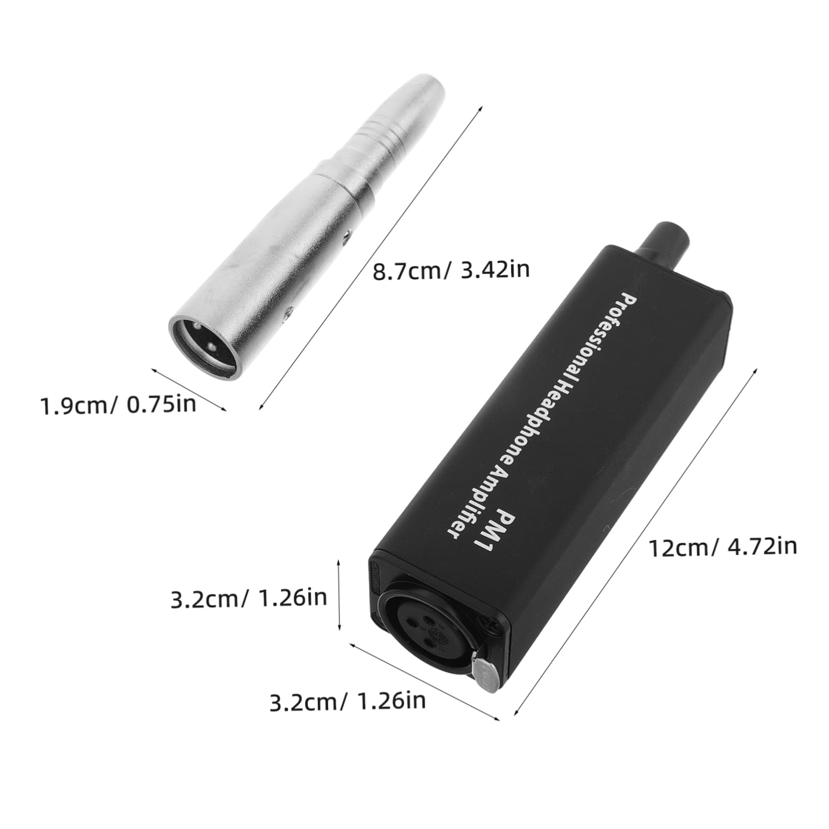 CIYODO Laptop Headphone Amplifier Gain Switch Support Headphone Amplifier for Phones Portable