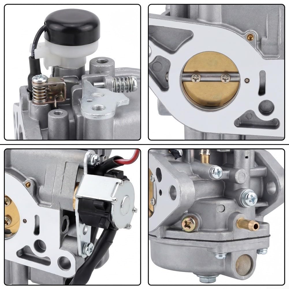 Kit de carburador para cortacésped para motores CH18 CH20 CH22 de 18 HP a 22 HP con juntas adecuadas para equipos de jardín y piezas de repuesto de maquinaria al aire libre, construcción de