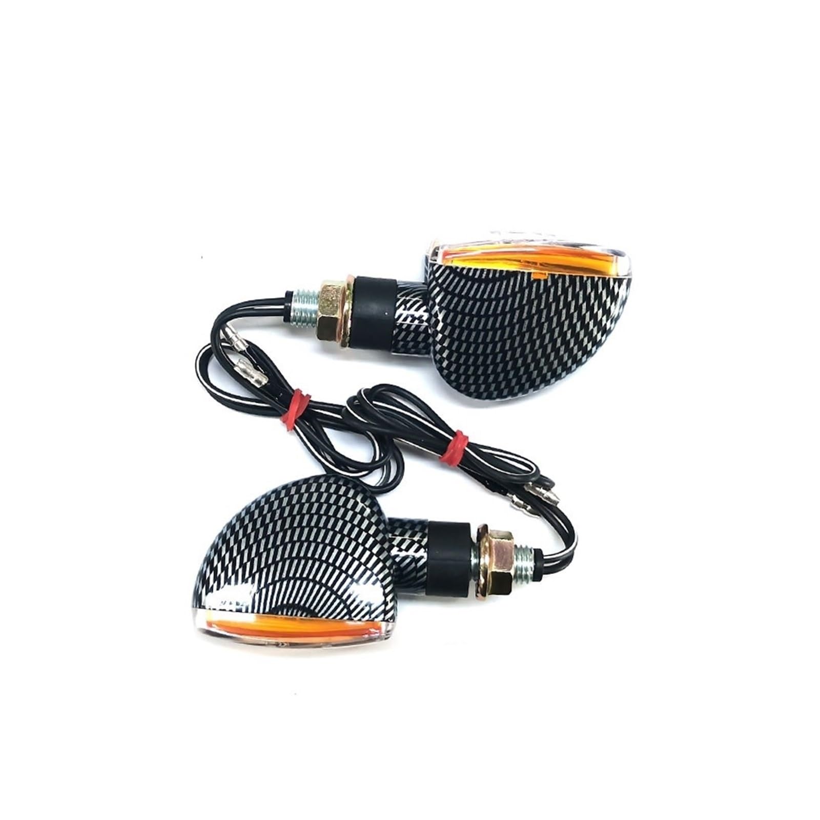 Indicatori di Direzione Moto 2 Pezzi Lampeggiante Indicatore Lampeggiante Per Hon&da Per KAW&ASAKI Per Suzuki Per Yam&aha Per har&ley Per Lampada Universale