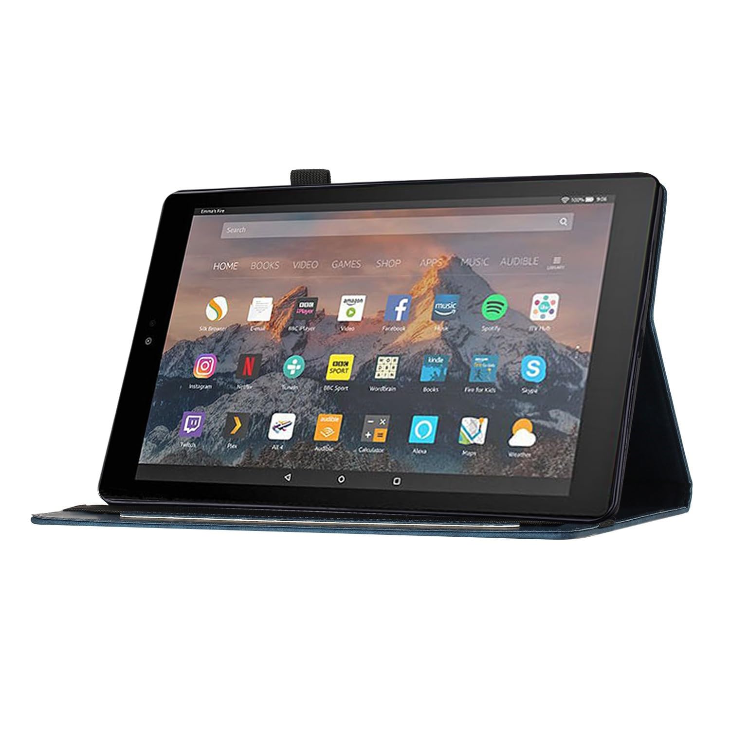 Amazon Fire HD 8 タブレット 青 ケース付き Amazon Fire HD 8 2020 Plusケース HD10 2021 第11世代ケース
