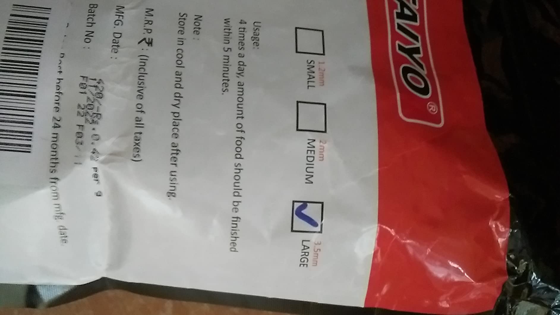 TAIYO Color Koi fish food,1 kg : Amazon.in: Pet Supplies