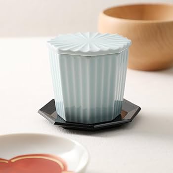 茶碗，茶具，青白磁 蓋付き煮物椀 4個セット 茶碗，茶具，青白磁 蓋付き煮物椀 4個セット