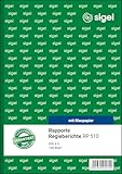 SIGEL RP510 Rapport / Regiebericht A5, 100 Blatt