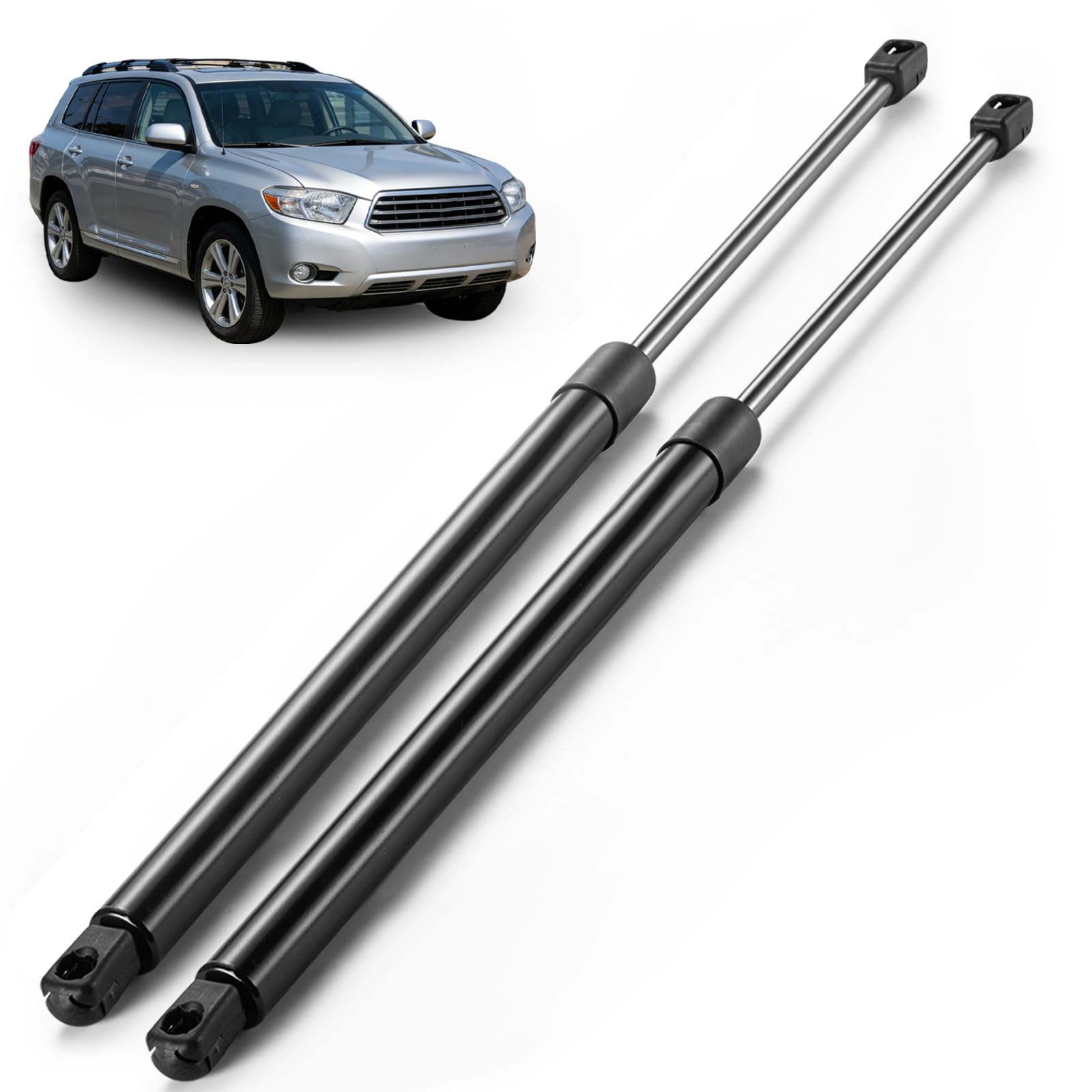 ARANA Rear Window Struts for Toyota Highlander 2007-2013, PM1080 Rear Glass Window Shocks Fits Toyota Highlander Base/Limited/SE(Not The Liftgate), 2 Pcs