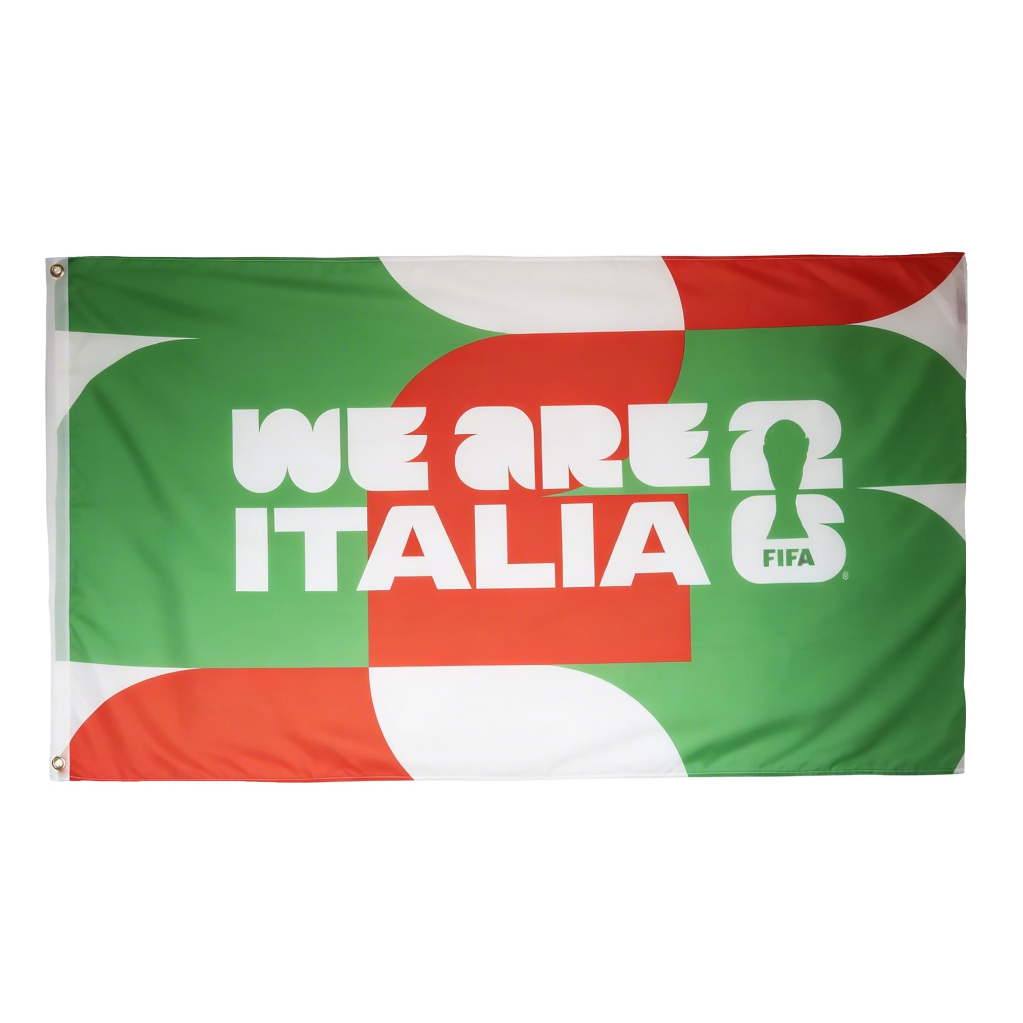 Hy-Pro Officially Licensed FIFA World Cup 2026 5ft x 3ft Italy Flag – National Team Supporter Banner – Vibrant Colours for Home, Garden & Match Day Celebrations