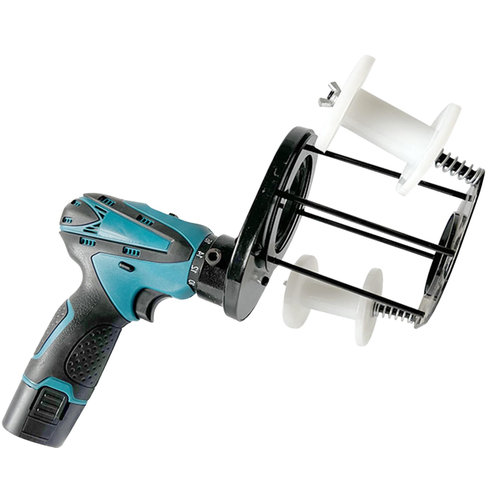 BITYCOW Cordless Pipe Tape Winder, HVAC Taping Tool with 2 12V Batteries, 20m/min Winding Rate, for Residential & Commercial Central AC