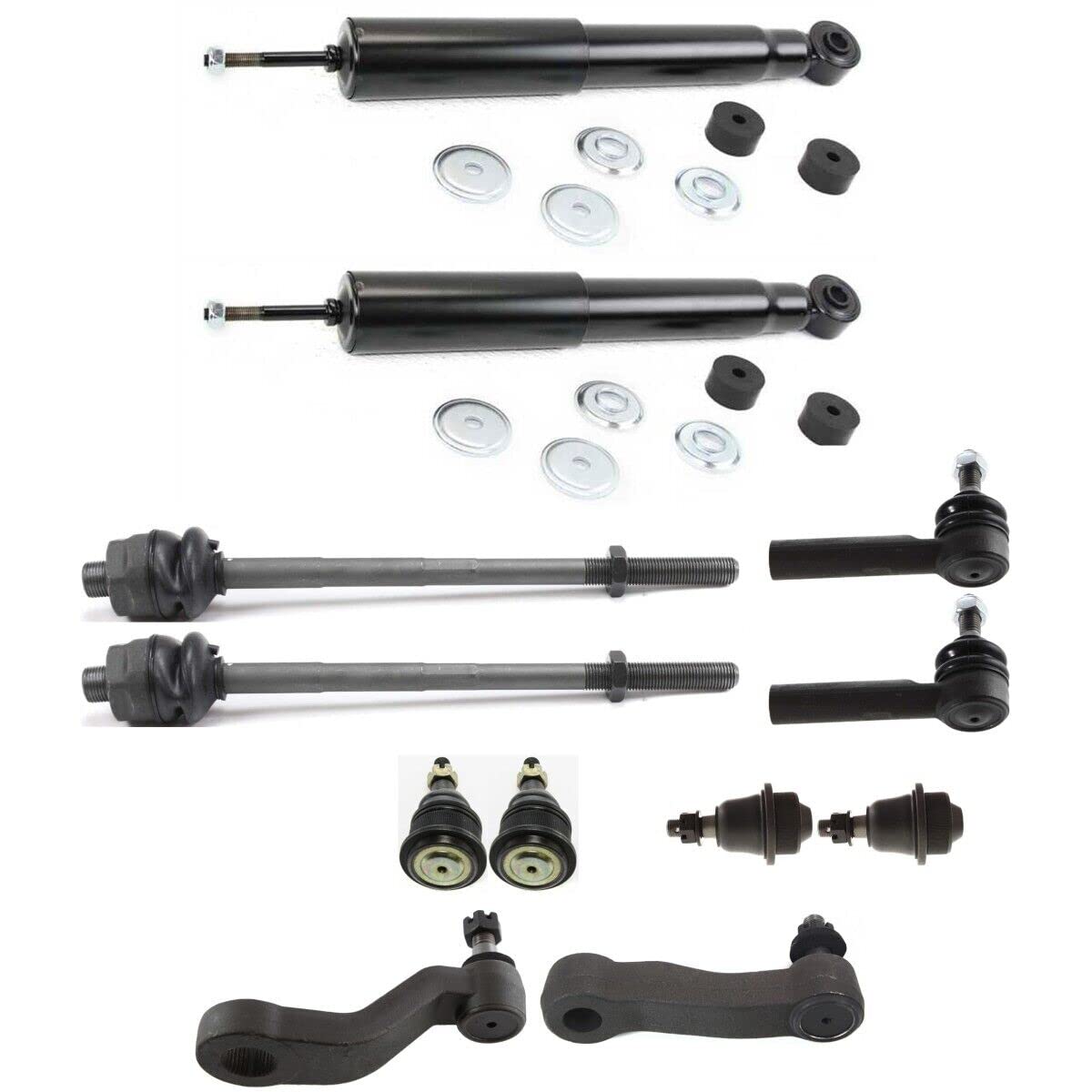 Amazon.com: Replacement Suspension Kits Set of 12 Front Left 