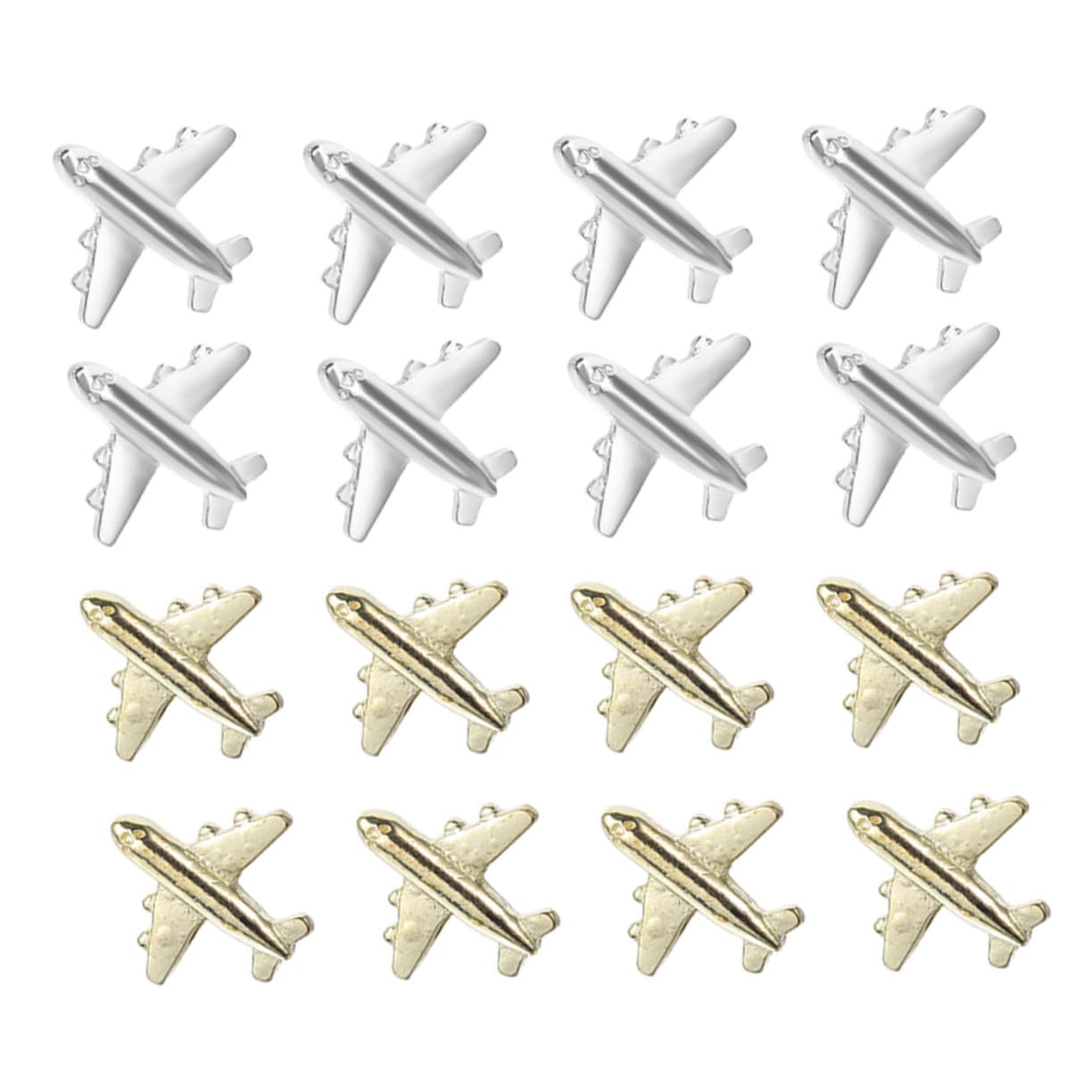 NUOBESTY 96 Pcs Aereo Puntina Da Disegno Puntine Da Disegno Decorativo Push Pin Portatile Puntina Di Spinta In Mappa Chiodi Puntine Da Disegno Bacheca Push Pin Aereo Puntine Da
