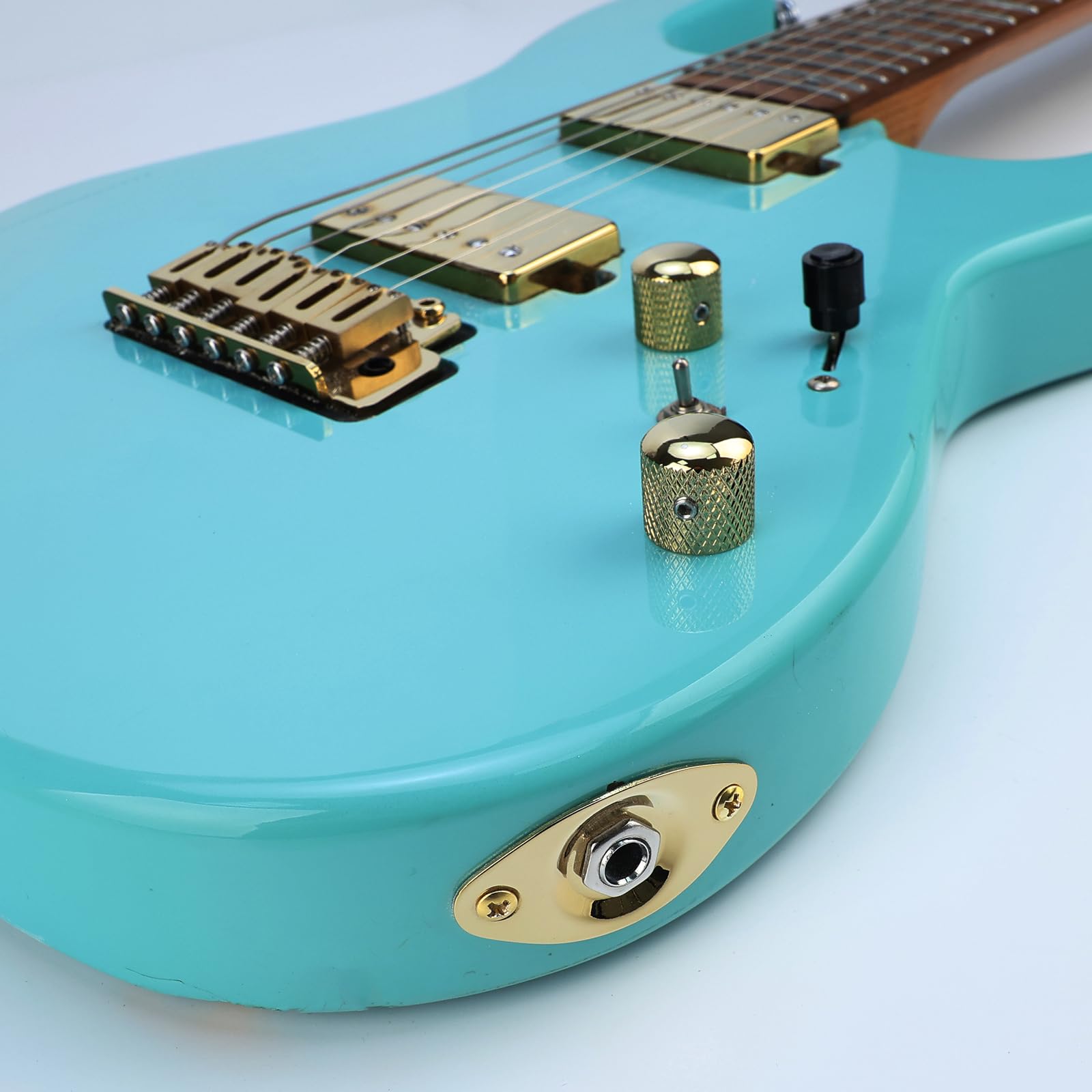 Amazon.com: OVSAL Electric Guitar Output Jack Plate Stainless